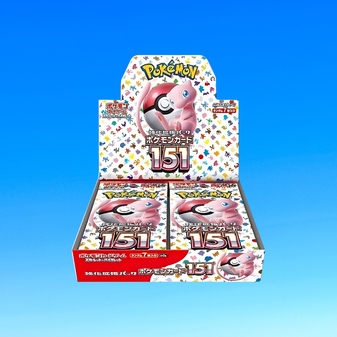 Pokémon TCG: 151 Booster Box (Japanisch | sv2a) – 20 Boosterpacks | Originale Importware aus Japan