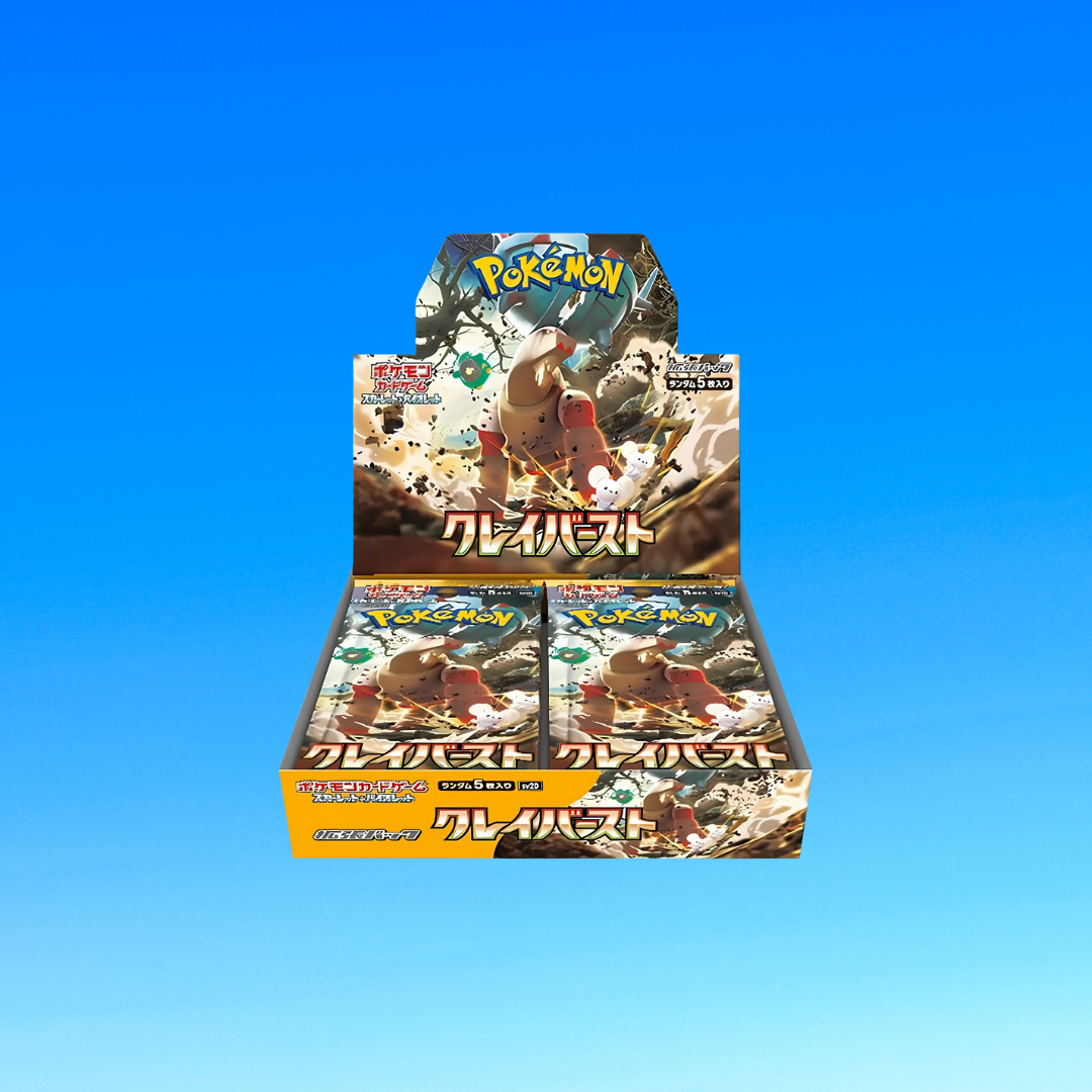Pokémon TCG: Clay Burst Booster Box (Japanisch | sv2D) – 30 Boosterpacks