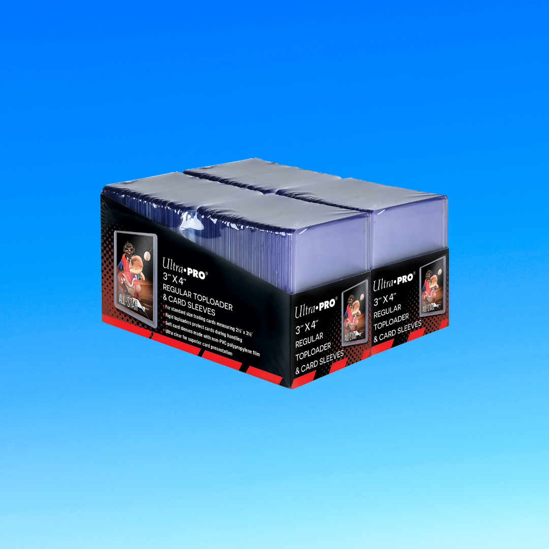 Ultra Pro: 3” x 4” Toploader & Sleeves Set (200 Stück) – Kartenhüllen für TCGs