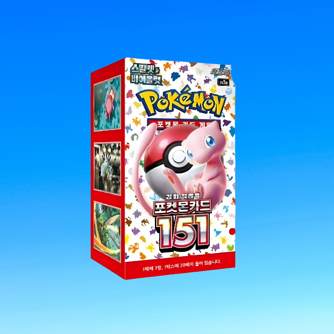 Pokémon TCG: 151 Booster Display (Koreanisch | 20 Packs | Original Box)