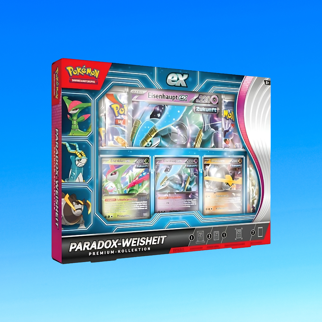 Pokémon TCG: Ex Paradox-Weisheit Premium-Kollektion (DE)