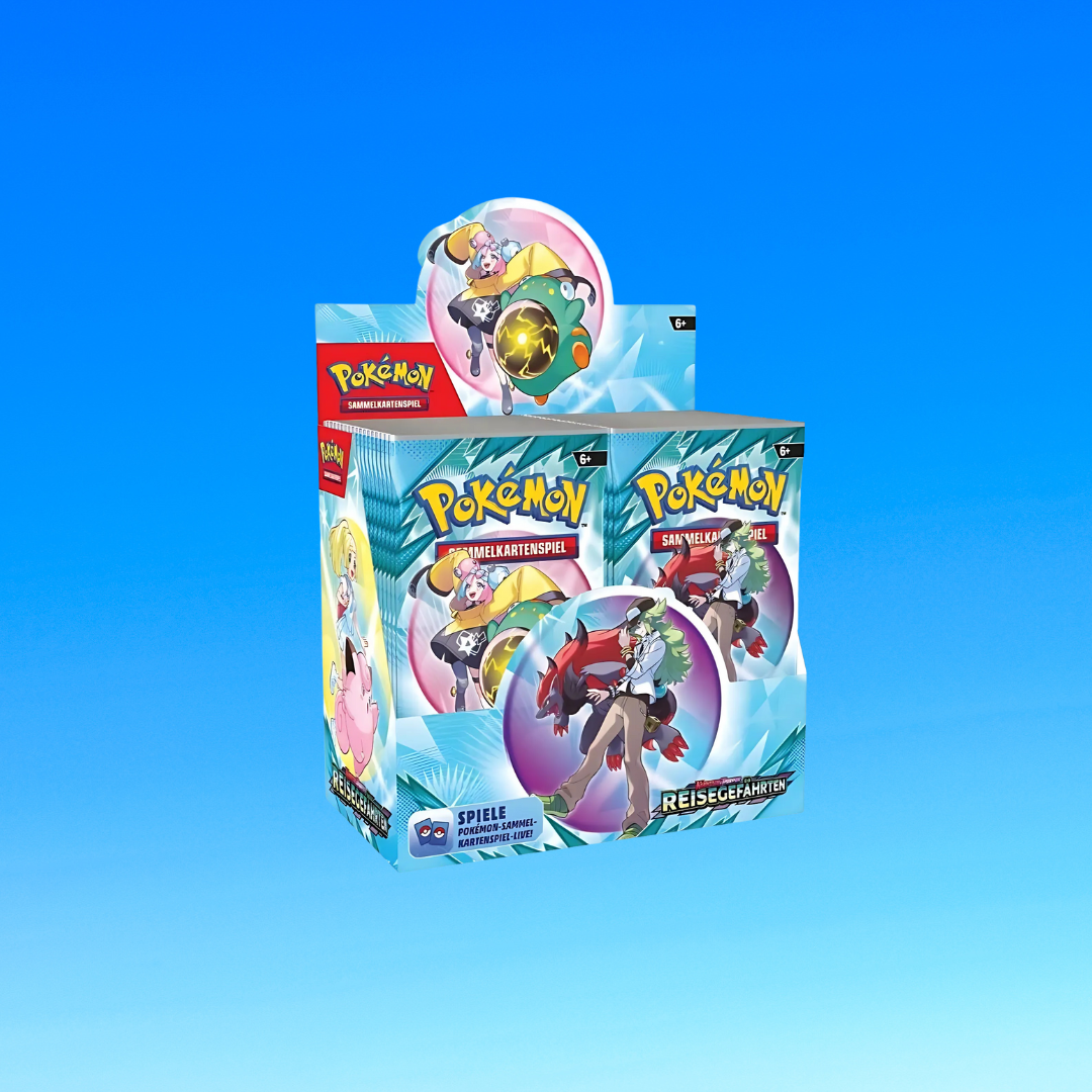 Pokémon TCG: Karmesin & Purpur – Reisegefährten Booster Display (DE)