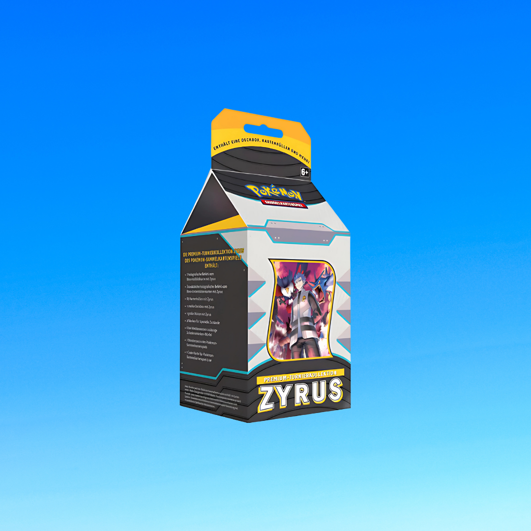 Pokémon TCG: Premium-Turnierkollektion – Zyrus & Sophora (DE)