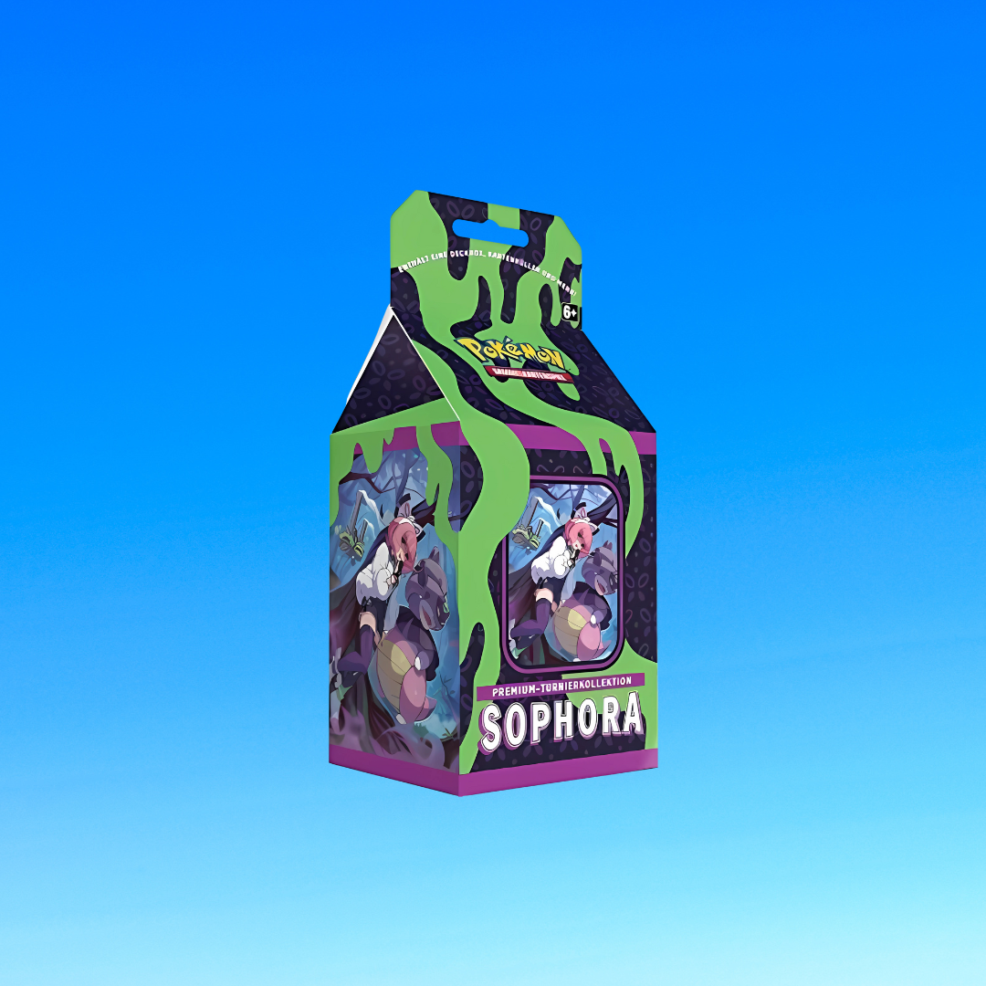 Pokémon TCG: Premium-Turnierkollektion – Zyrus & Sophora (DE)