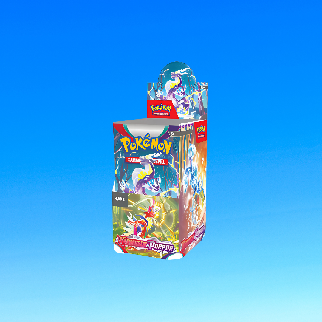 Pokémon TCG: Karmesin & Purpur KP01 – 18er Display (DE)