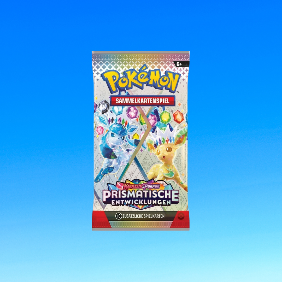 Pokémon TCG: Karmesin & Purpur – Prismatische Entwicklungen Booster Pack (DE)