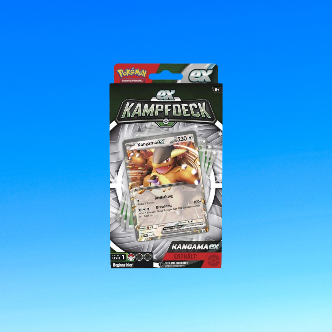 Pokémon TCG: EX-Kampfdeck – Quajutsu & Kangama (DE)