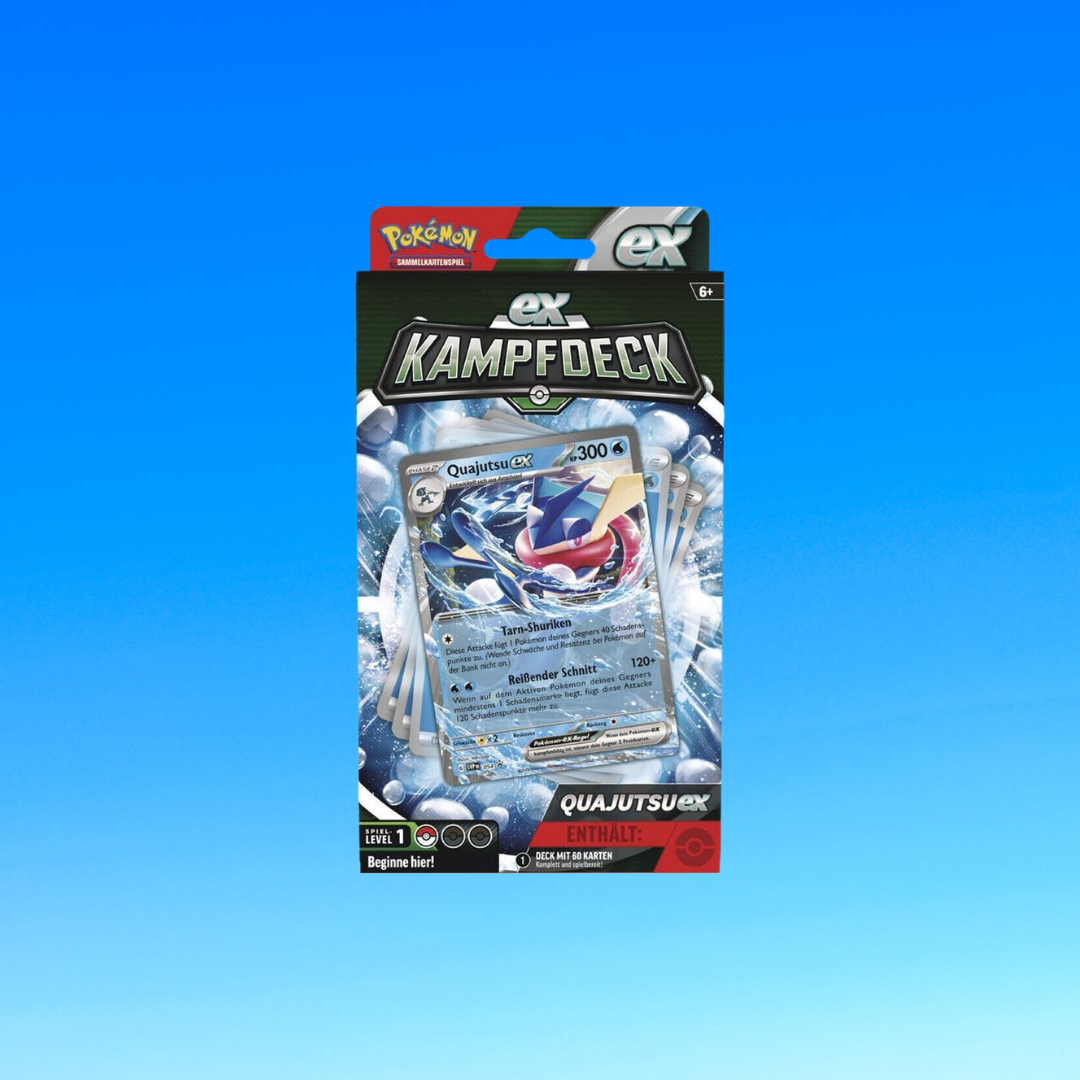 Pokémon TCG: EX-Kampfdeck – Quajutsu & Kangama (DE)